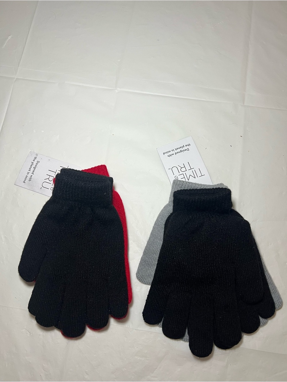 NWT Time and Tru Women's Knit Gloves Lot